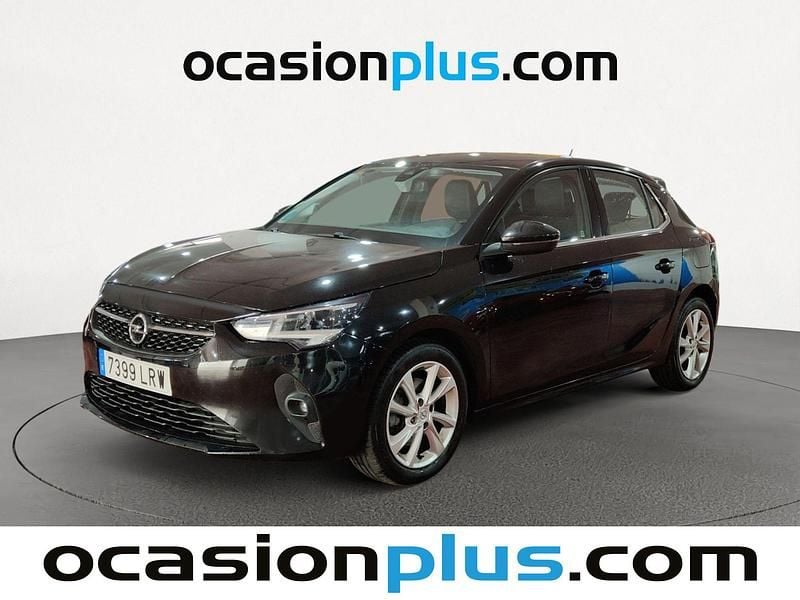 Negro Usado 2021 Opel Corsa Elegance Utilitario | 10.045 € (Precio justo) - Imagen 1/4