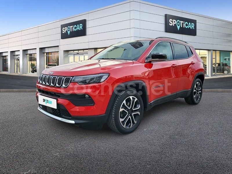 Rojo Usado 2022 Jeep Compass Limited SUV | 26.000 € (Un poco caro) - Imagen 1/4