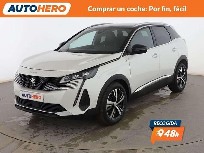 Blanco Usado 2021 Peugeot 3008 GT SUV | 19.047 € (Precio justo) - Imagen 1/3