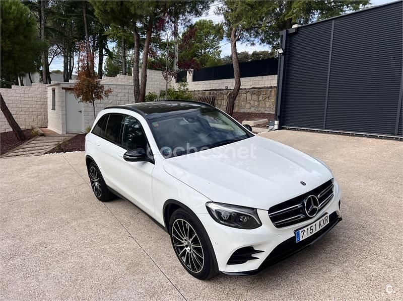 Blanco Usado 2019 Mercedes GLC220 SUV | 33.800 € (Un poco caro) - Imagen 1/4