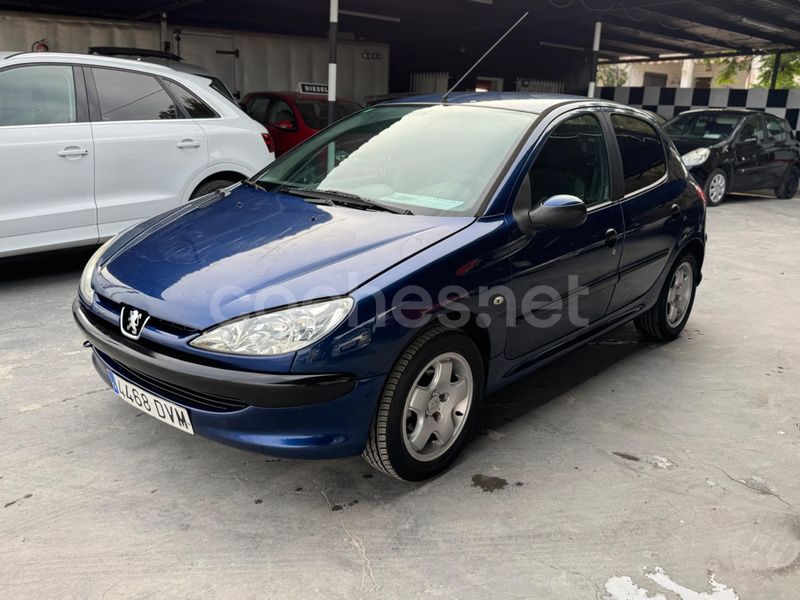 Azul Usado 2006 Peugeot 206 Berlina | 3499 € (Precio justo) - Imagen 1/4