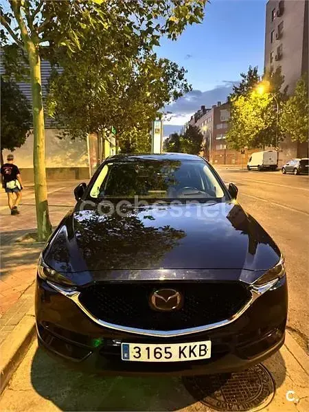 Brugt Mazda CX-5 Sky 184 HK (135 kW) 2018 Blå SUV