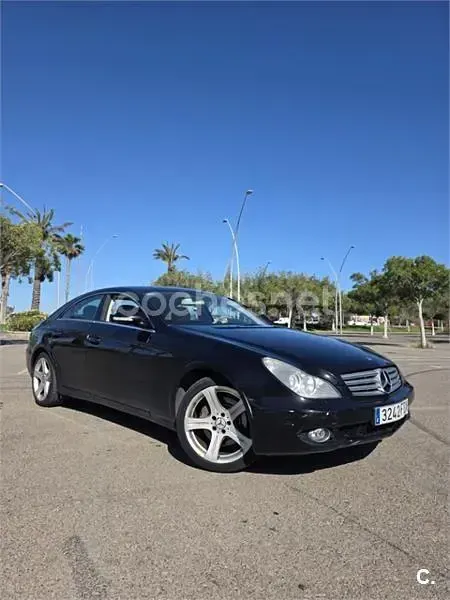 Usado Mercedes CLS350 292 CV (214 kW) 2006 Negro Berlina
