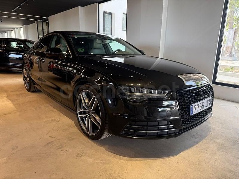 Usado Audi A7 Sportback 218 CV (160 kW) 2015 Negro Utilitario