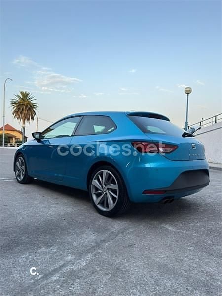Usado Seat Leon FR 180 CV (132 kW) 2016 Azul Berlina