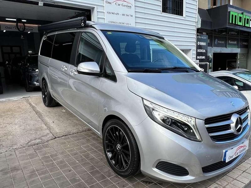 Usado Mercedes V220 Marco Polo 163 CV (119 kW) 2016 Gris / plata Monovolumen