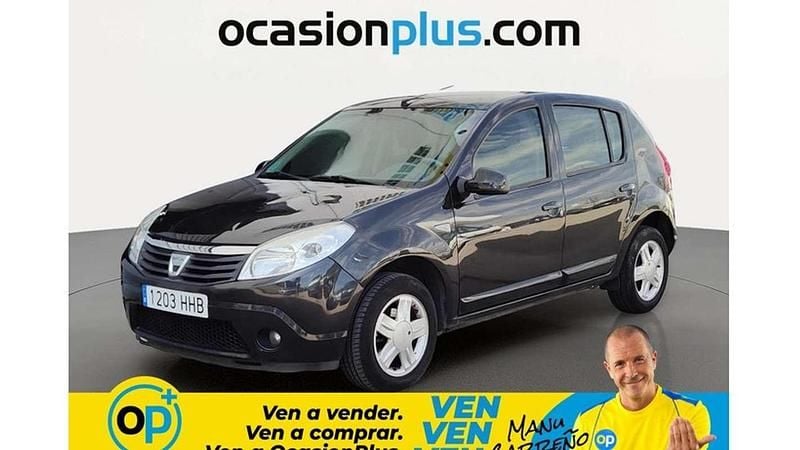 Usado Dacia Sandero Lauréate 75 CV (55 kW) 2011 Negro Utilitario
