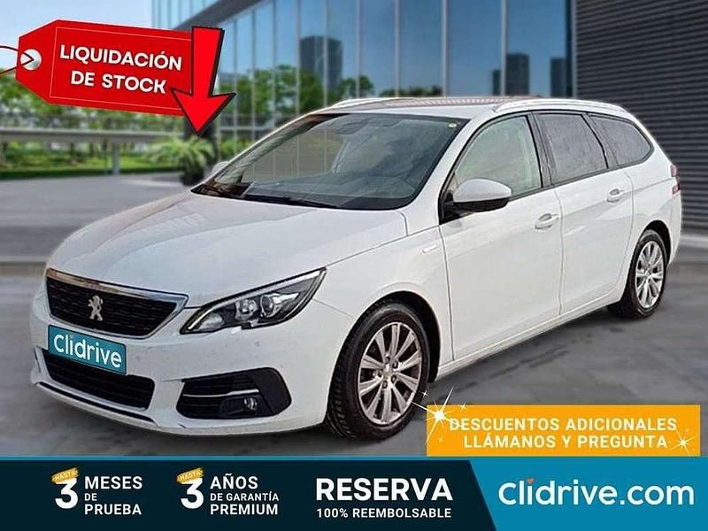 Usado Peugeot 308 SW Style 99 CV (72 kW) 2020 Blanco Familiar