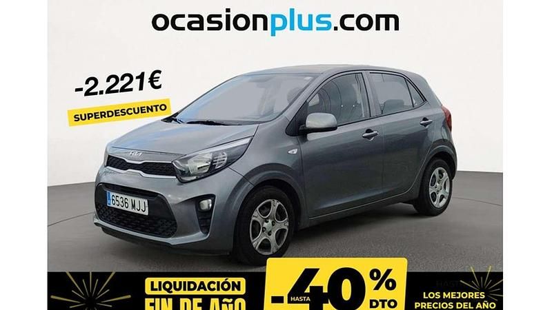 Gris Usado 2023 Kia Picanto Utilitario | 9557 € (Buen precio) - Imagen 1/4