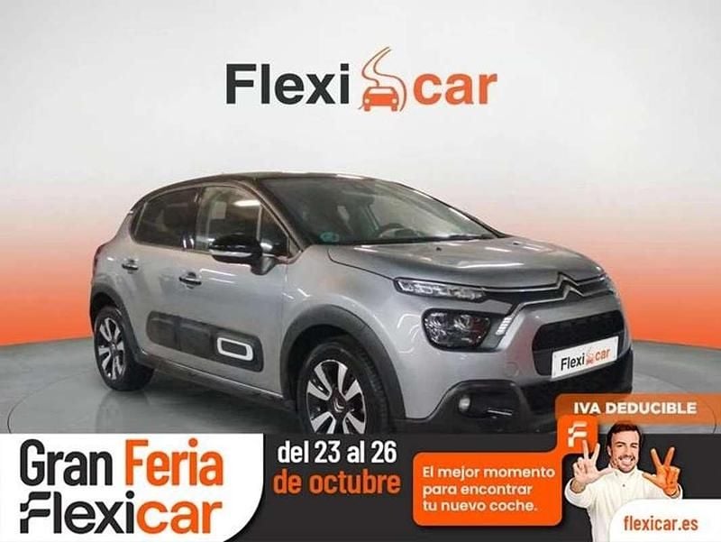 Gris Usado 2023 Citroën C3 PureTech Utilitario | 10.490 € (Buen precio) - Imagen 1/4
