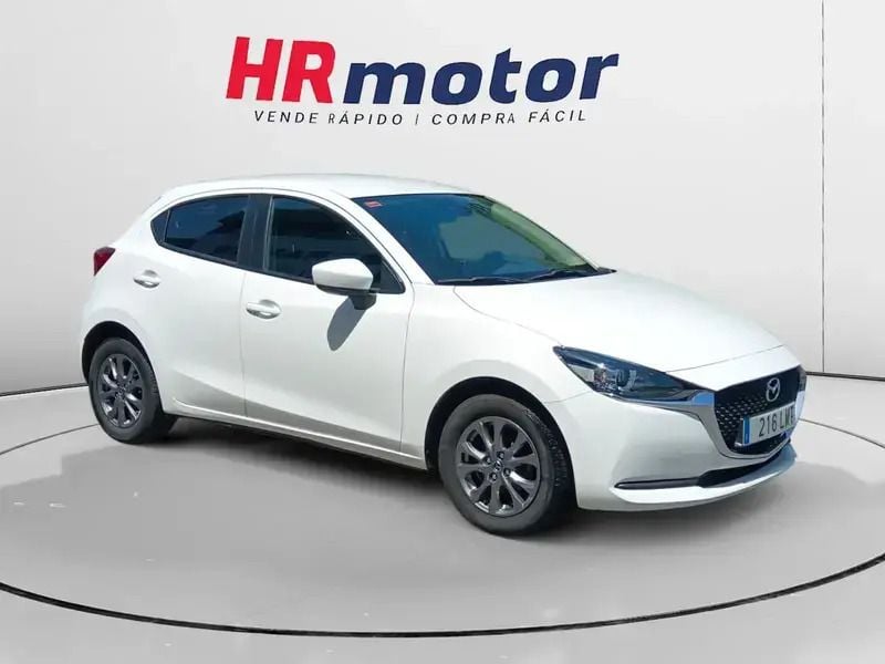 Blanco Usado 2021 Mazda 2 Utilitario | 13.390 € (Precio justo) - Imagen 1/4