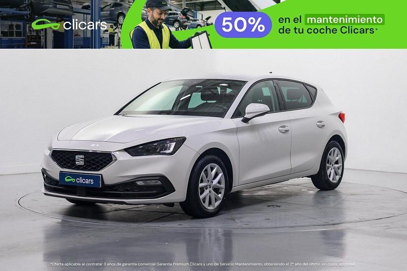 Usado Seat Leon Style 115 CV (84 kW) 2021 Blanco Berlina