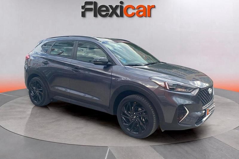 Gris Usado 2019 Hyundai Tucson N Line SUV | 19.990 € (Precio justo) - Imagen 1/4