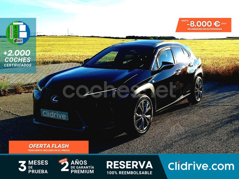 Negro Usado 2019 Lexus UX Sport Line SUV | 27.190 € (Caro) - Imagen 1/2