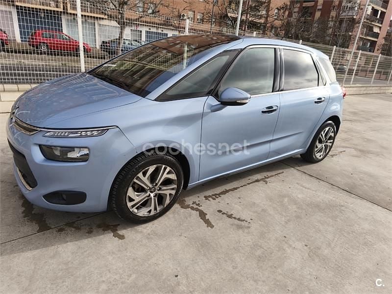 Usado Citroën C4 Picasso Exclusive 112 CV (82 kW) 2015 Azul Monovolumen
