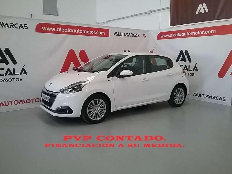 Blanco Usado 2019 Peugeot 208 Signature Sky Utilitario | 8999 € (Precio justo) - Imagen 1/4