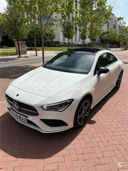 Blanco Usado 2023 Mercedes CLA250e Berlina | 39.500 € (Un poco caro) - Imagen 1/4