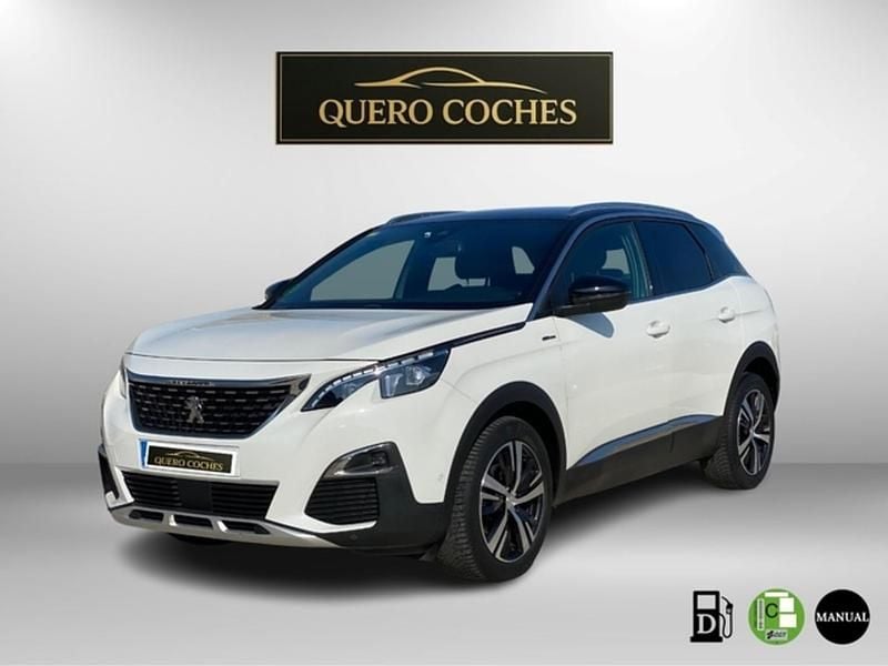 Blanco Usado 2018 Peugeot 3008 GT-line Monovolumen | 14.990 € (Precio justo) - Imagen 1/4