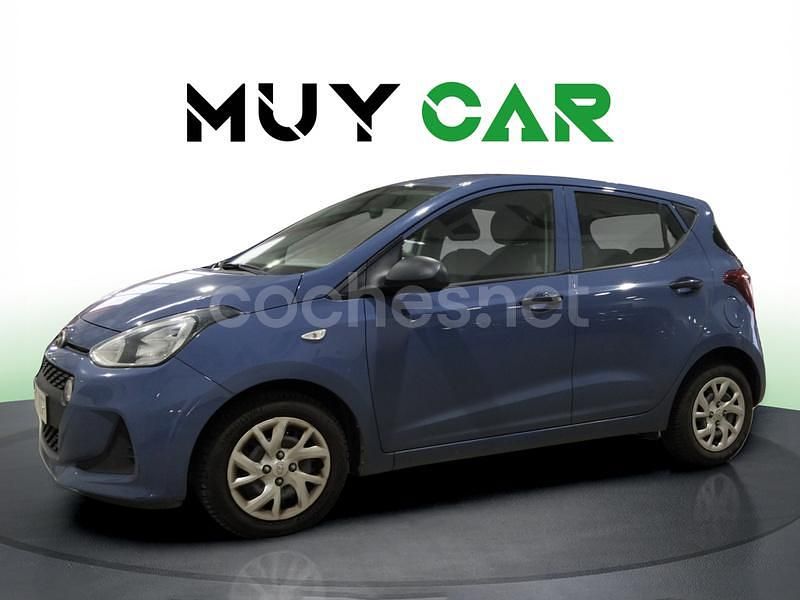 Usado Hyundai i10 66 CV (48 kW) 2018 Azul Utilitario