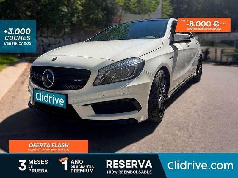 Blanco Usado 2015 Mercedes A45 AMG AMG Utilitario | 27.790 € (Un poco caro) - Imagen 1/3