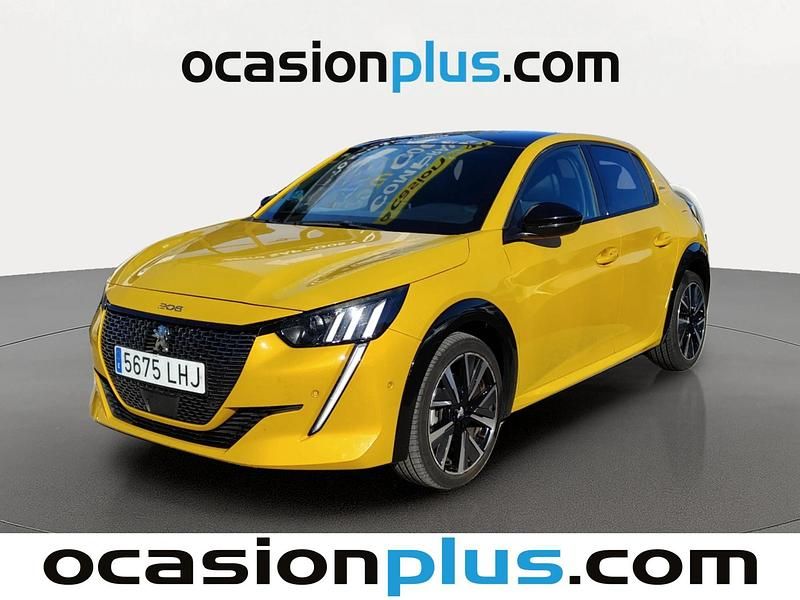 Amarillo Usado 2020 Peugeot 208 GT-line Utilitario | 11.909 € (Precio justo) - Imagen 1/4