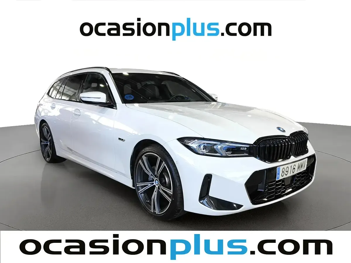 Usado BMW 330e 292 CV (214 kW) 2022 Blanco Familiar