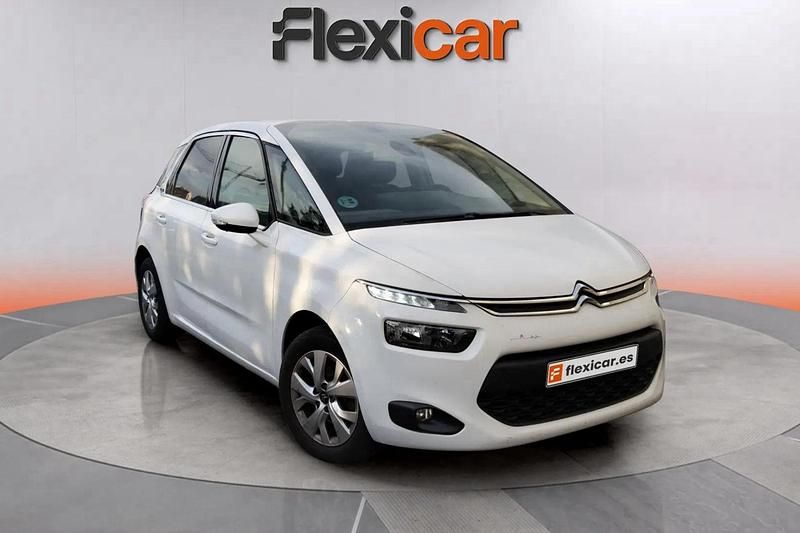 Blanco Usado 2015 Citroën C4 Picasso PureTech Monovolumen | 6990 € (Buen precio) - Imagen 1/4