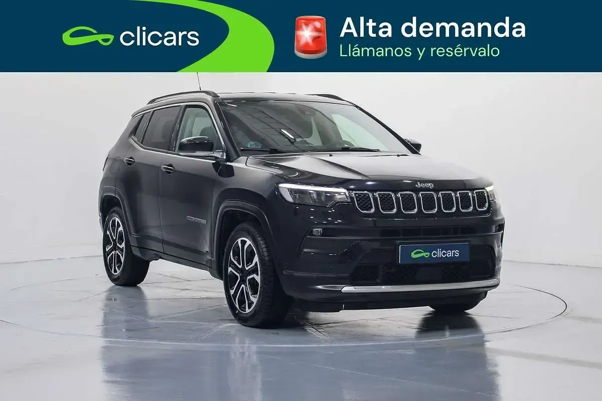 Usado Jeep Compass Limited 150 CV (110 kW) 2021 Negro SUV