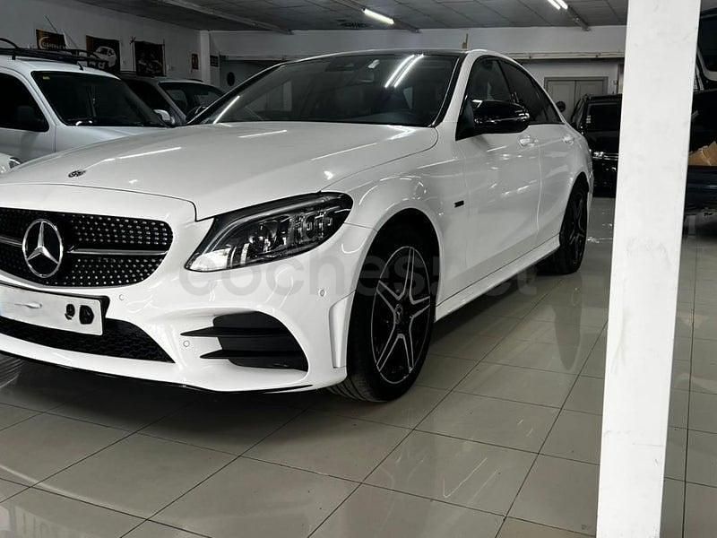 Usado Mercedes C300e 306 CV (225 kW) 2020 Blanco Berlina