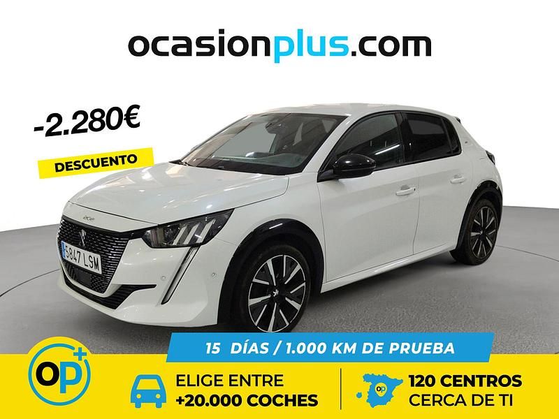 Usado Peugeot 208 GT 100 CV (73 kW) 2021 Blanco Utilitario