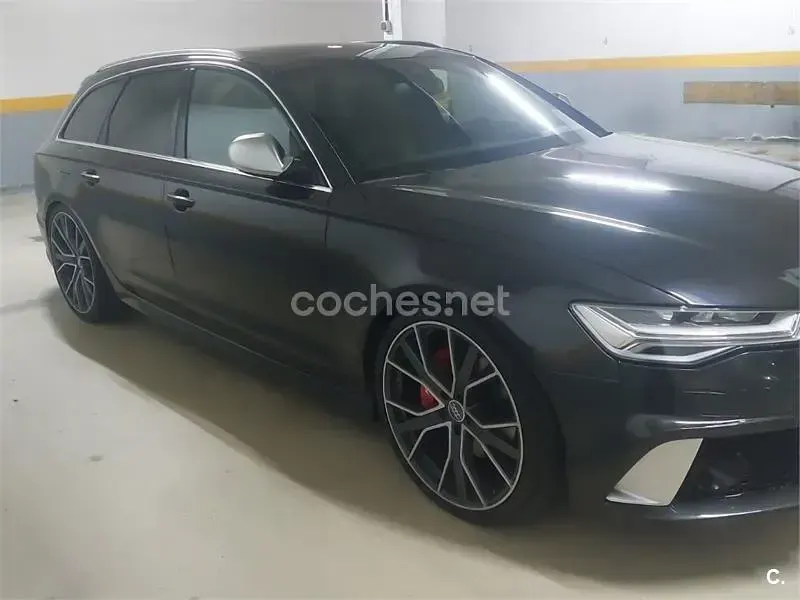 Usado Audi A6 S-Line 272 CV (200 kW) 2016 Negro Familiar
