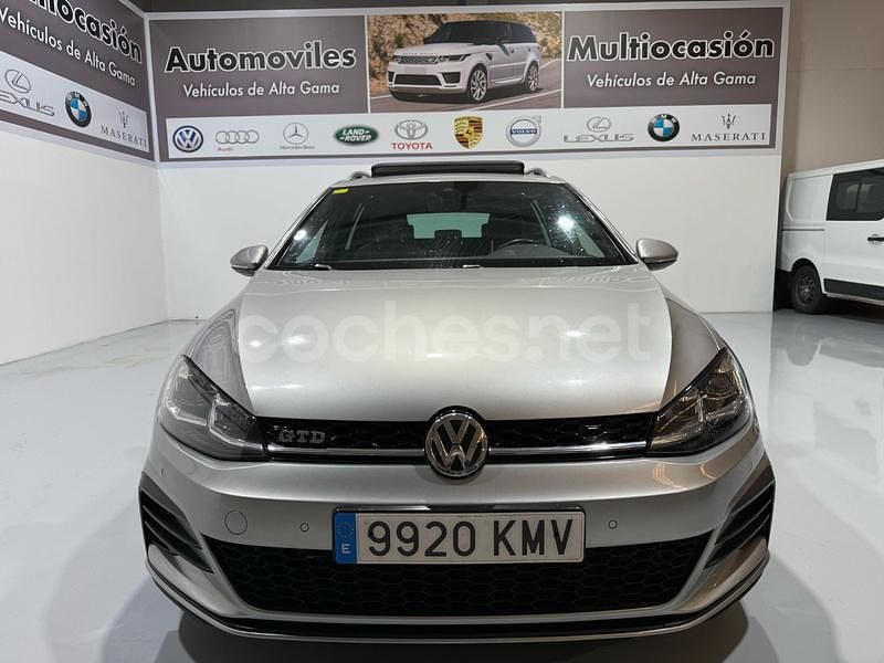 Usado VW Golf VII GTD 184 CV (135 kW) 2018 Gris / plata Familiar