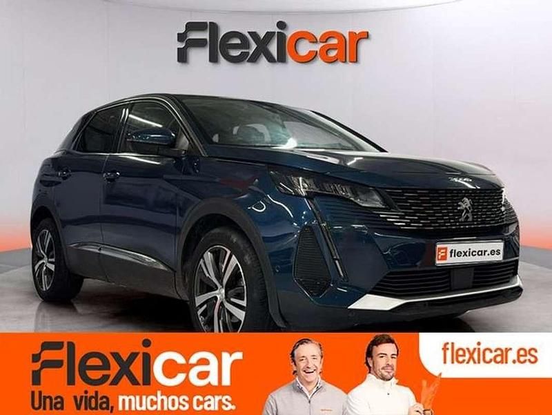 Azul Usado 2021 Peugeot 3008 Allure Monovolumen | 13.990 € (Buen precio) - Imagen 1/4