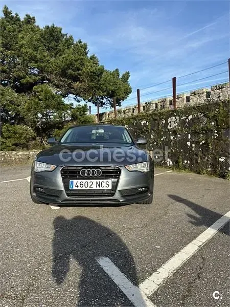 Usado Audi A5 Sportback 190 CV (139 kW) 2015 Gris / plata Utilitario
