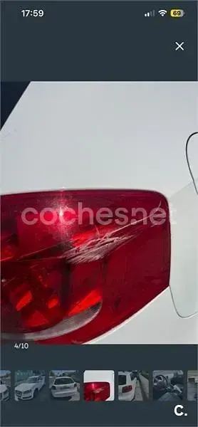 Usado Audi A3 Ambition 105 CV (77 kW) 2010 Blanco Utilitario