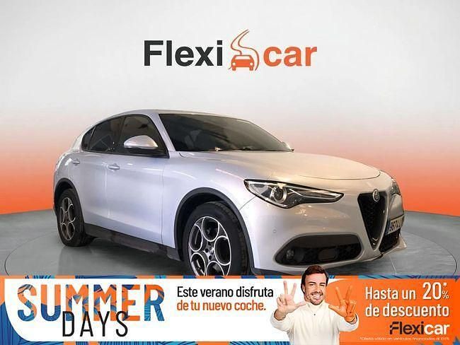 Gris Usado 2022 Alfa Romeo Stelvio Sprint SUV | 31.990 € (Un poco caro) - Imagen 1/4