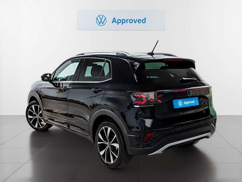 Usado VW T-Cross R-line 150 CV (110 kW) 2024 Negro SUV