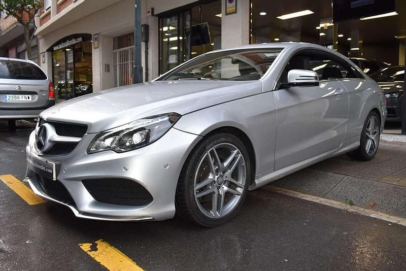 Usado Mercedes E350 258 CV (189 kW) 2015 Gris Coupe