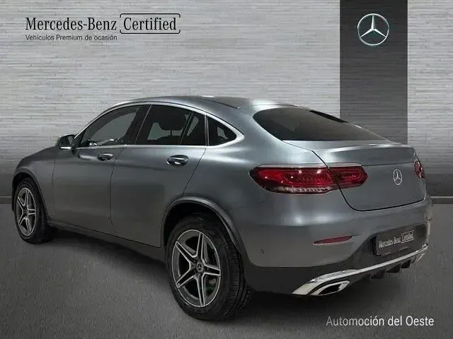 Usado Mercedes GLC220 194 CV (142 kW) 2022 Gris selenita SUV