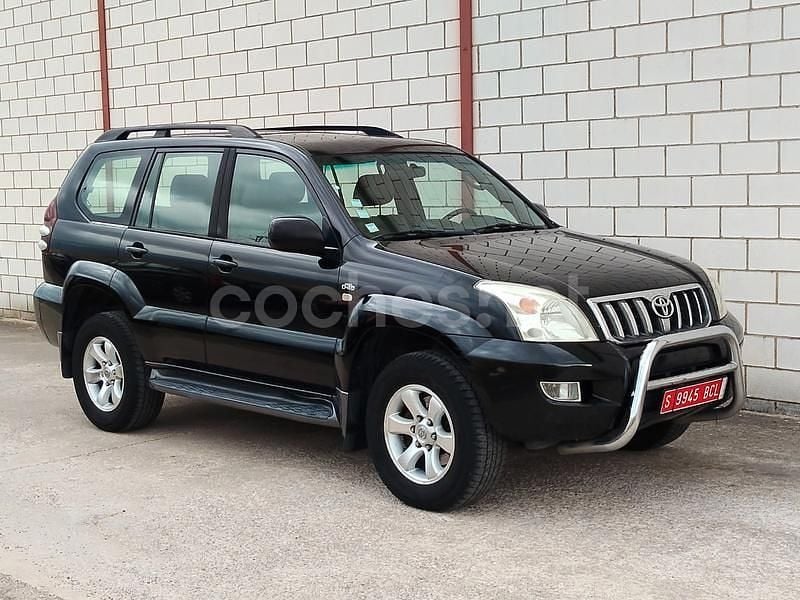 Negro Usado 2005 Toyota Land Cruiser SUV | 18.600 € (Precio justo) - Imagen 1/4