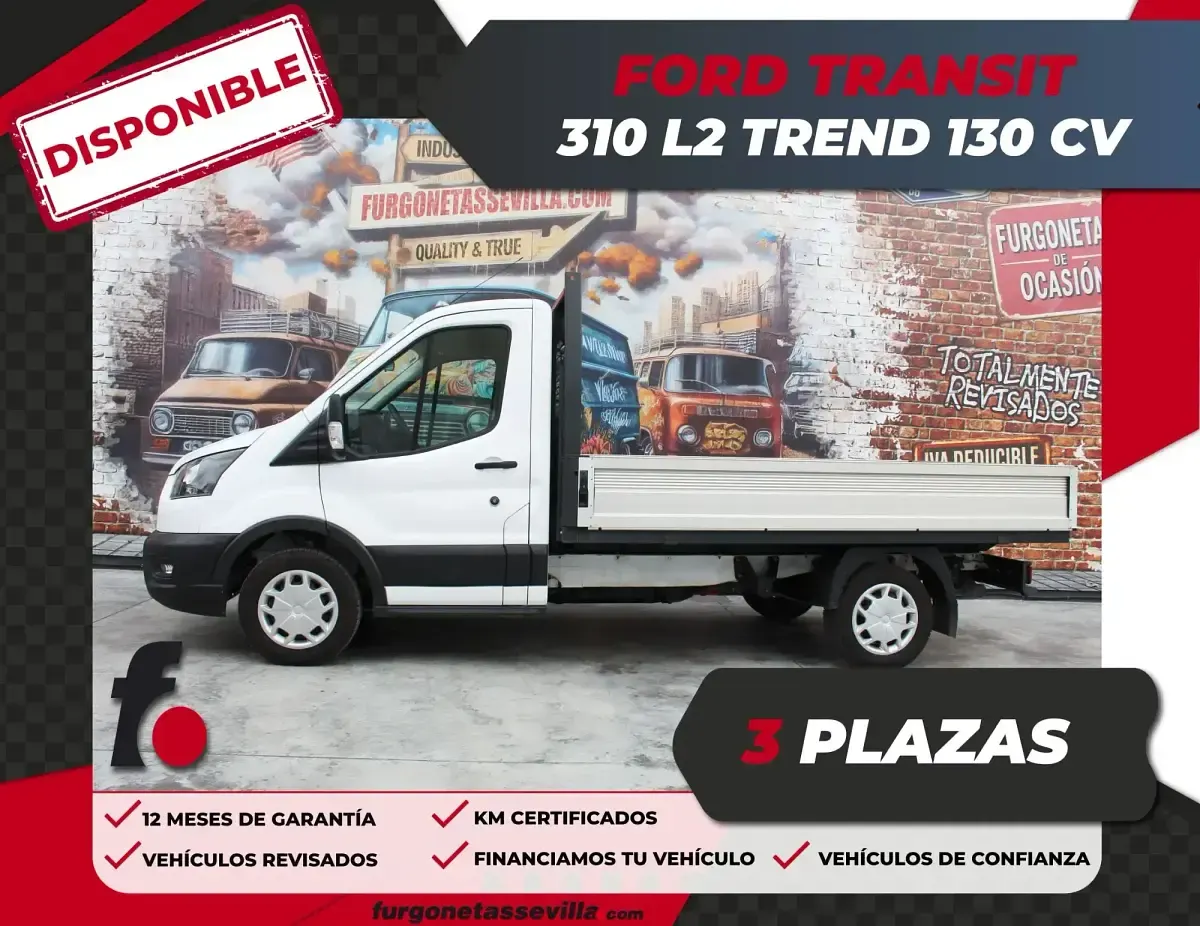 Usado Ford Transit Trend 165 CV (121 kW) 2023