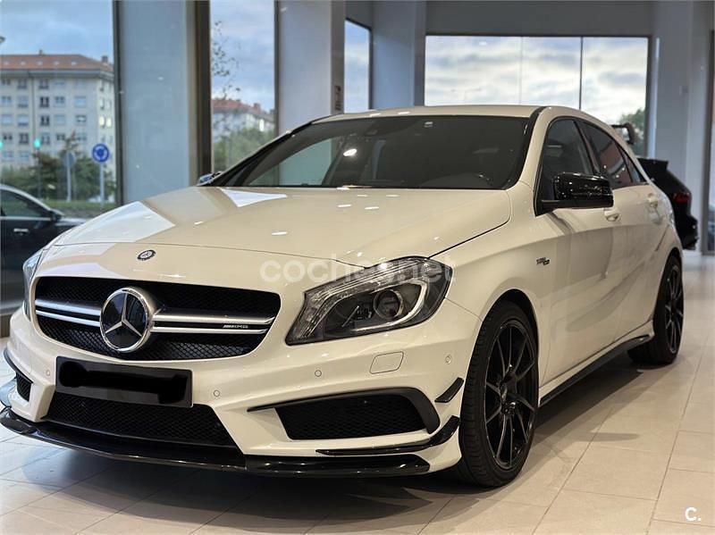 Usado Mercedes A45 AMG AMG 360 CV (264 kW) 2014 Blanco Berlina
