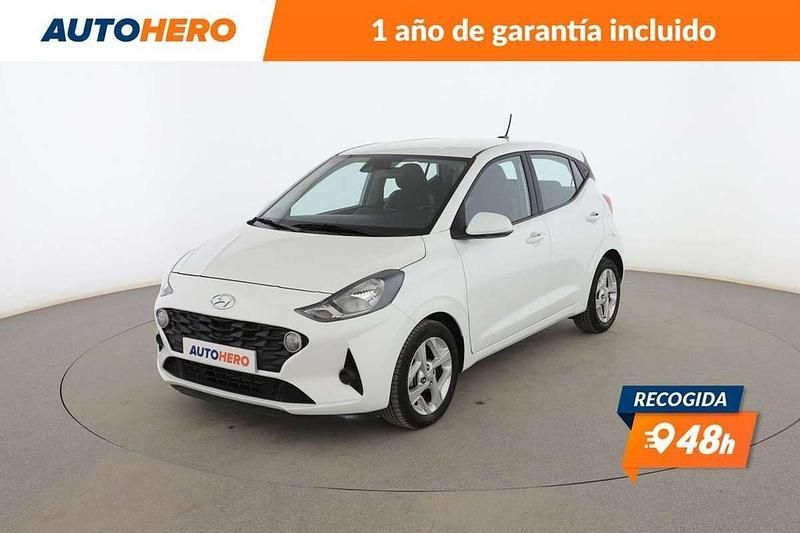 Amarillo Usado 2021 Hyundai i10 Utilitario | 12.094 € (Precio justo) - Imagen 1/3