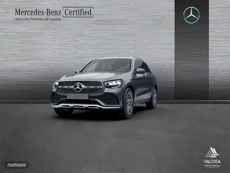 Gris / plateado Usado 2021 Mercedes GLC300 AMG line | 42.900 € (Buen precio) - Imagen 1/4