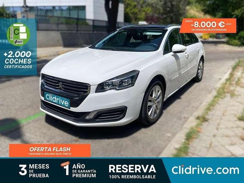 Blanco Usado 2016 Peugeot 508 Active Familiar | 7690 € (Super precio) - Imagen 1/3