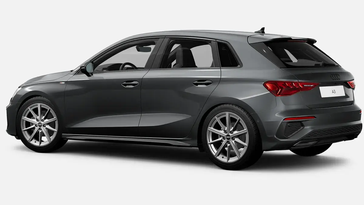 Usado Audi A3 150 CV (110 kW) 2022 Gris Berlina
