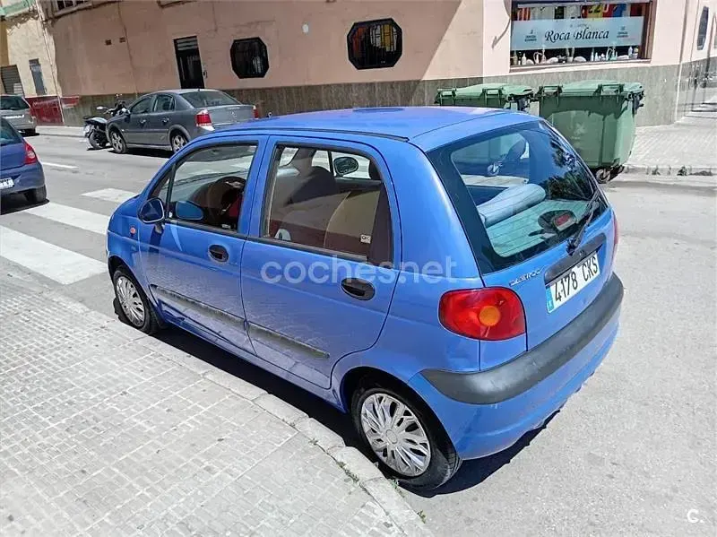 Usado Chevrolet Matiz SE 51 CV (37 kW) 2003 Azul Utilitario