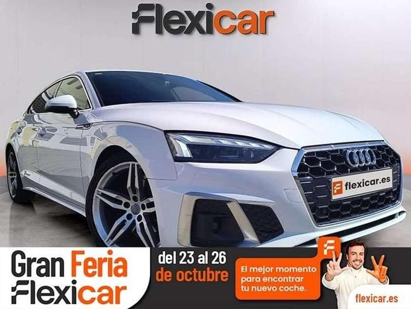 Blanco Usado 2020 Audi A5 Sportback S-Line Berlina | 28.290 € (Super precio) - Imagen 1/4