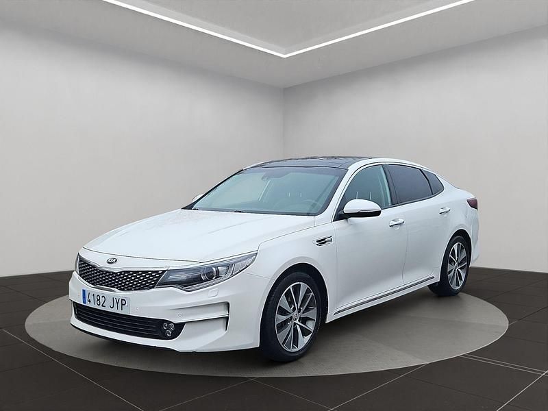 Blanco Usado 2017 Kia Optima Berlina | 14.990 € (Precio justo) - Imagen 1/4