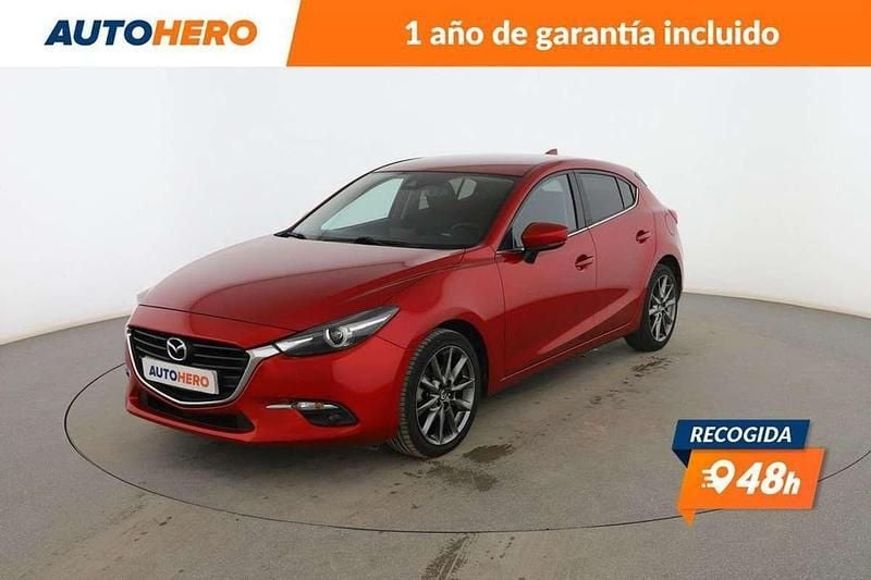 Rojo Usado 2017 Mazda 3 Edition Berlina | 16.199 € (Precio justo) - Imagen 1/3
